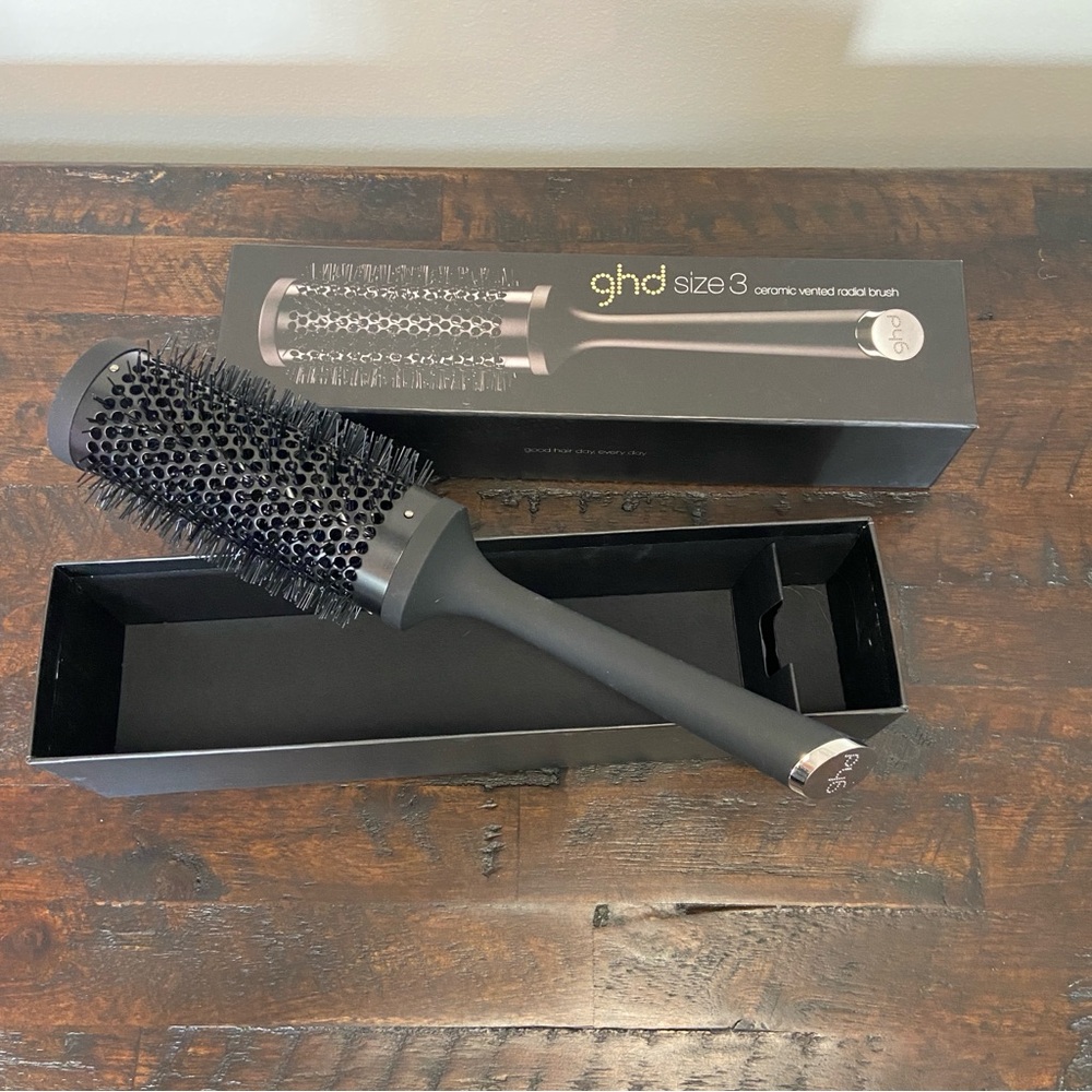 ghd Size 3 Ceramic Vented Radial Brush New in Box